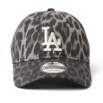 画像2: NEWERA（ニューエラ）“9TWENTY Leopard ロサンゼルス・ドジャース ブラック　アイボリー” (2)