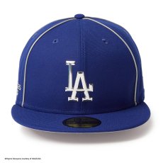 画像2: NEWERA（ニューエラ）“59FIFTY HAJIME SORAYAMA TPUロゴ ロサンゼルス・ドジャース ダークロイヤル” (2)