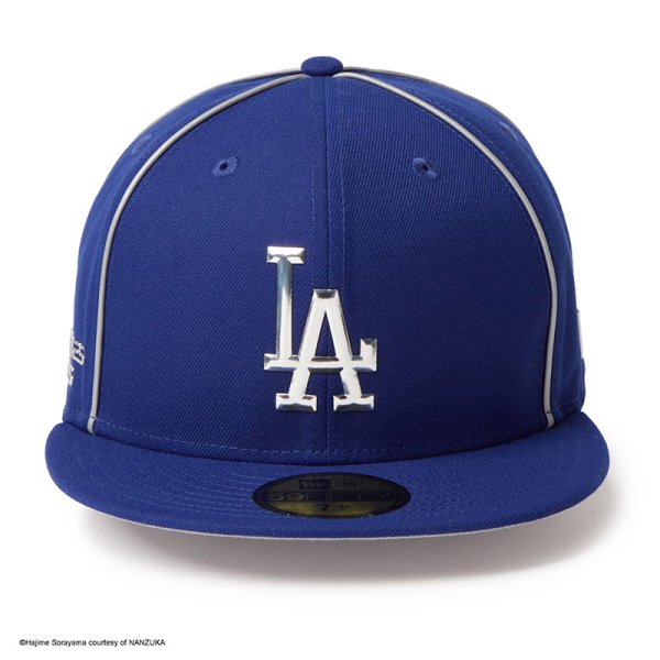 画像2: NEWERA（ニューエラ）“59FIFTY HAJIME SORAYAMA TPUロゴ ロサンゼルス・ドジャース ダークロイヤル” (2)