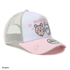 画像3: 【キッズ】NEWERA（ニューエラ）“Youth 9FORTY A-Frame トラッカー ちいかわ / モモンガ・古本屋 ピンク” (3)