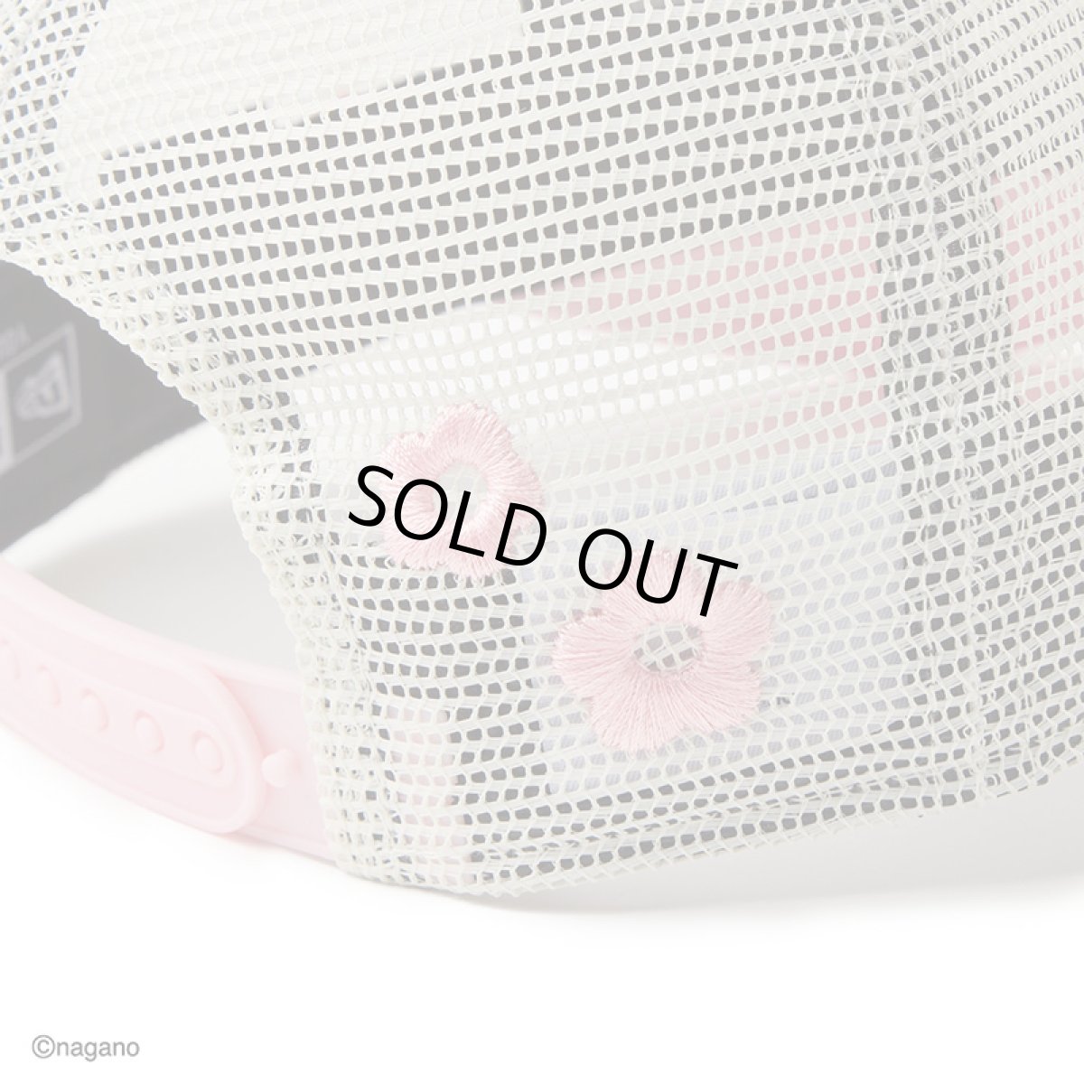 画像11: 【キッズ】NEWERA（ニューエラ）“Youth 9FORTY A-Frame トラッカー ちいかわ / モモンガ・古本屋 ピンク” (11)