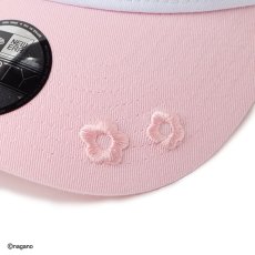 画像10: 【キッズ】NEWERA（ニューエラ）“Youth 9FORTY A-Frame トラッカー ちいかわ / モモンガ・古本屋 ピンク” (10)