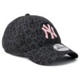 画像3: NEWERA（ニューエラ）“9TWENTY Leopard ニューヨーク・ヤンキース ブラック ピンク” (3)