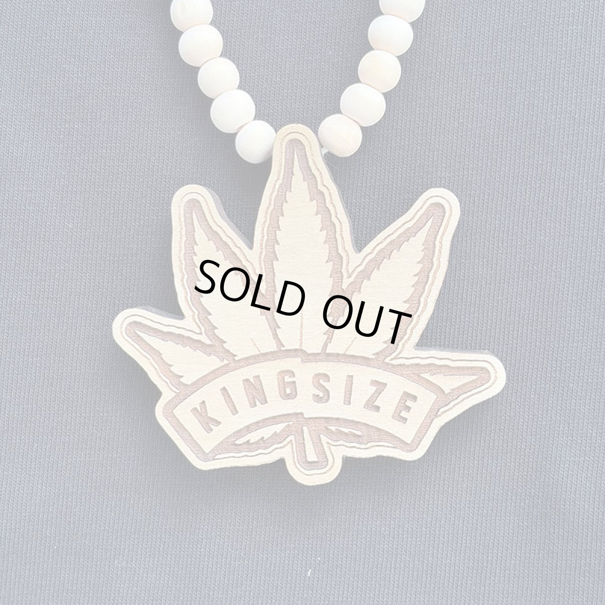 画像12: KINGSIZE（キングサイズ）“LEAF WOOD NECKLACE” (12)