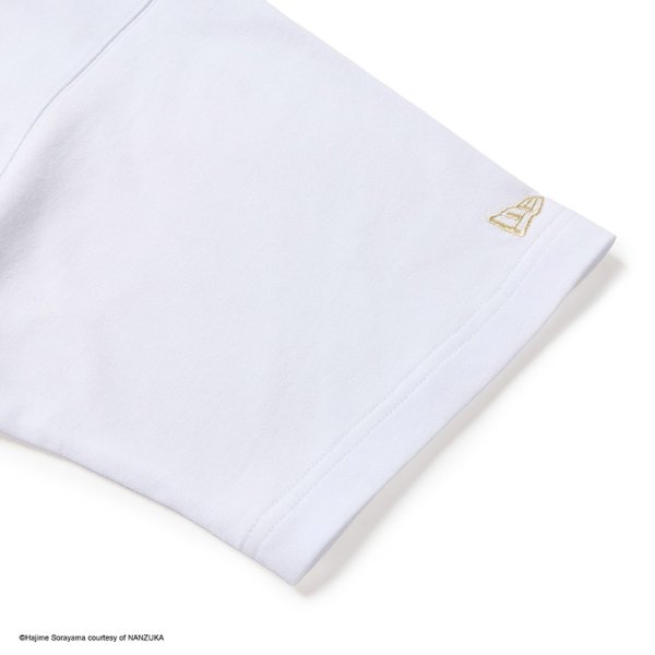 画像6: NEWERA（ニューエラ）“半袖 オーバーサイズド コットン Tシャツ HAJIME SORAYAMA ロサンゼルス・ドジャース TPU+グリッタープリント ホワイト” (6)