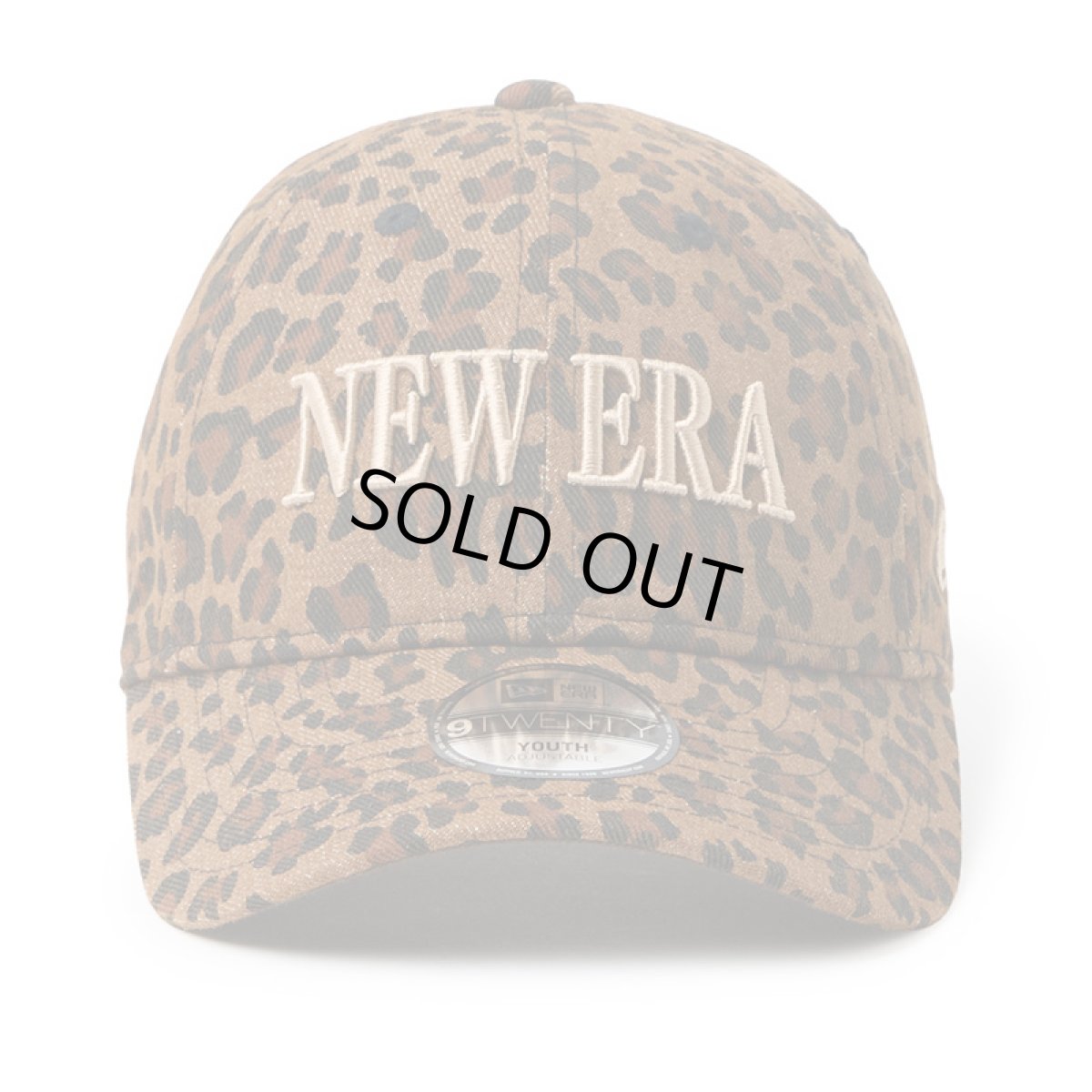画像2: 【キッズ】NEWERA（ニューエラ）“Youth 9TWENTY Leopard ブラウン ベージュ” (2)