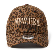 画像2: 【キッズ】NEWERA（ニューエラ）“Youth 9TWENTY Leopard ブラウン ベージュ” (2)