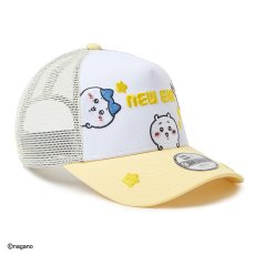 画像3: 【キッズ】NEWERA（ニューエラ）“Youth 9FORTY A-Frame トラッカー ちいかわ / ちいかわ・ハチワレ・うさぎ ホワイト/ソフトイエロー” (3)