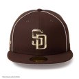 画像2: NEWERA（ニューエラ）“59FIFTY HAJIME SORAYAMA TPUロゴ サンディエゴ・パドレス バーントウッド” (2)