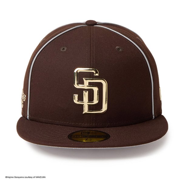 画像2: NEWERA（ニューエラ）“59FIFTY HAJIME SORAYAMA TPUロゴ サンディエゴ・パドレス バーントウッド” (2)