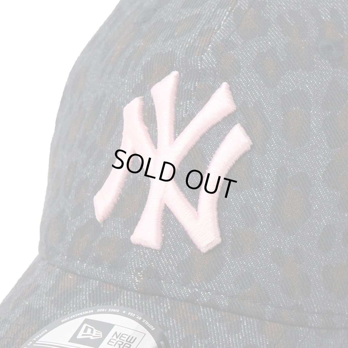 画像8: NEWERA（ニューエラ）“9TWENTY Leopard ニューヨーク・ヤンキース ブラック ピンク” (8)