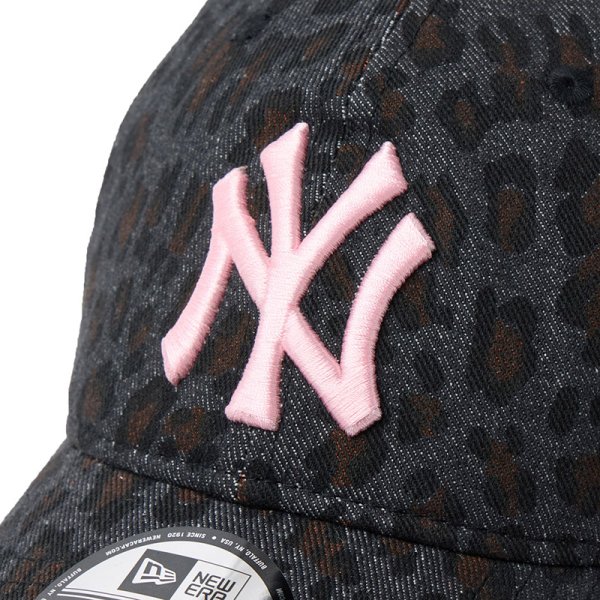 画像8: NEWERA（ニューエラ）“9TWENTY Leopard ニューヨーク・ヤンキース ブラック ピンク” (8)