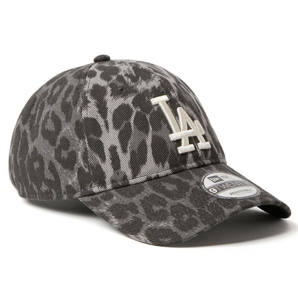 画像3: NEWERA（ニューエラ）“9TWENTY Leopard ロサンゼルス・ドジャース ブラック　アイボリー” (3)
