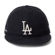 画像2: NEWERA（ニューエラ）“RC 9FIFTY ロサンゼルス・ドジャース フレンチリネン ブラック” (2)