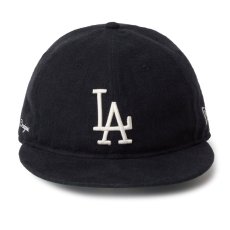 画像2: NEWERA（ニューエラ）“RC 9FIFTY ロサンゼルス・ドジャース フレンチリネン ブラック” (2)