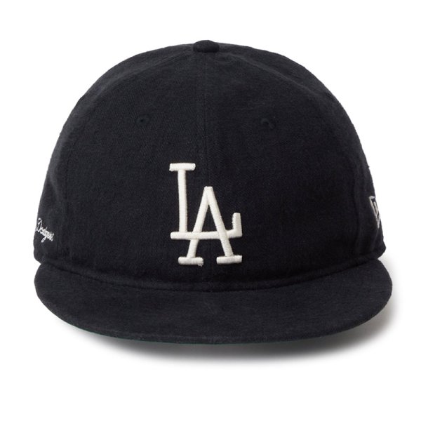 画像2: NEWERA（ニューエラ）“RC 9FIFTY ロサンゼルス・ドジャース フレンチリネン ブラック” (2)