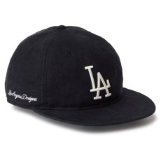 画像1: NEWERA（ニューエラ）“RC 9FIFTY ロサンゼルス・ドジャース フレンチリネン ブラック” (1)