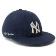 画像1: NEWERA（ニューエラ）“RC 9FIFTY ニューヨーク・ヤンキース フレンチリネン ネイビー” (1)