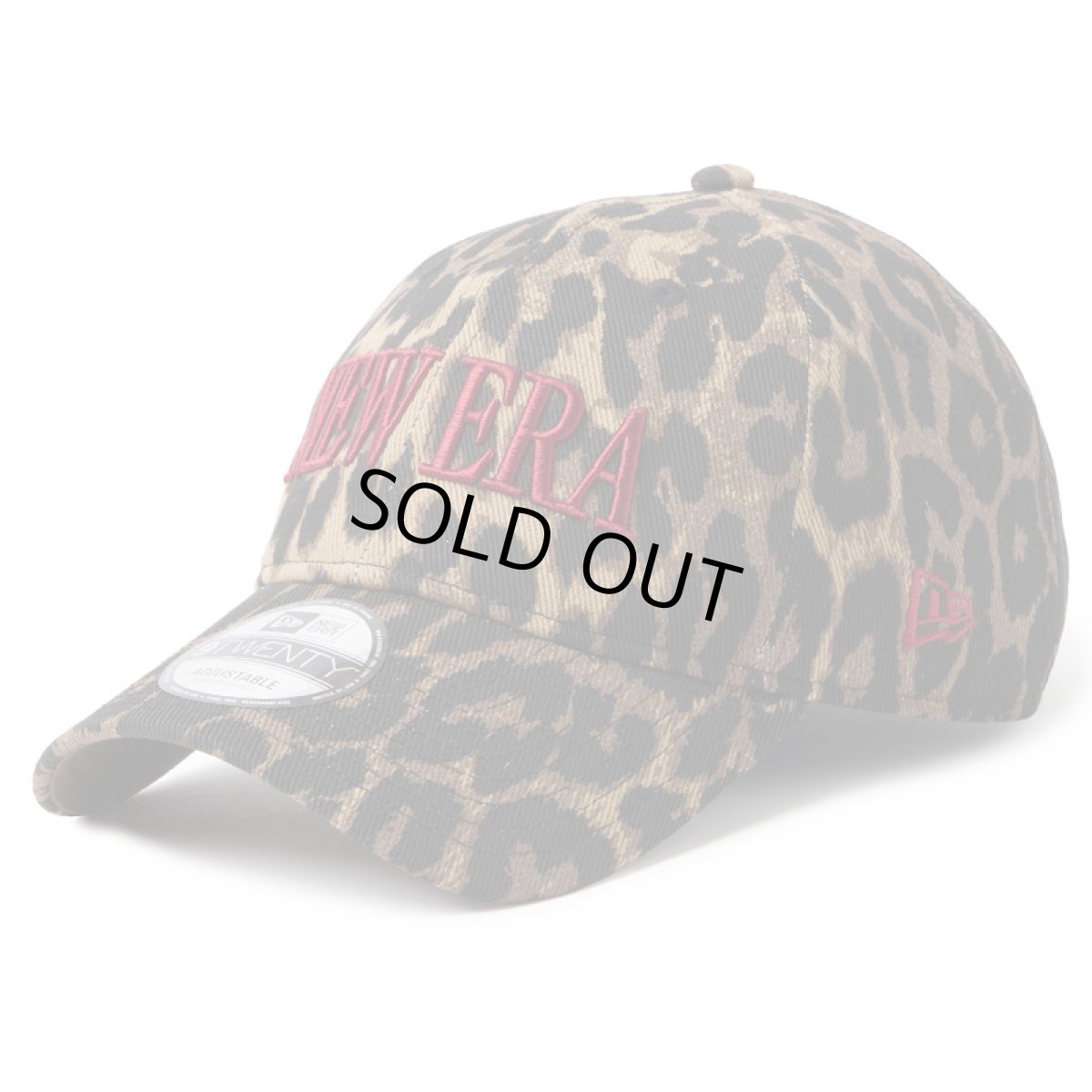 画像1: NEWERA（ニューエラ）“9TWENTY Leopard ブラウン レッド” (1)
