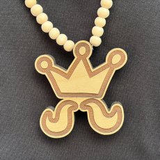 画像12: KINGSIZE（キングサイズ）“HiGE WOOD NECKLACE” (12)