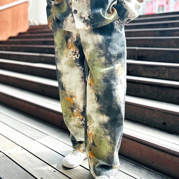 画像13: KINGSIZE（キングサイズ）“PAINTING TWILL EASY PANTS” (13)