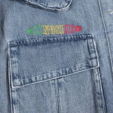 画像8: KINGSIZE（キングサイズ）“RASTA LOGO DENIM JACKET” (8)