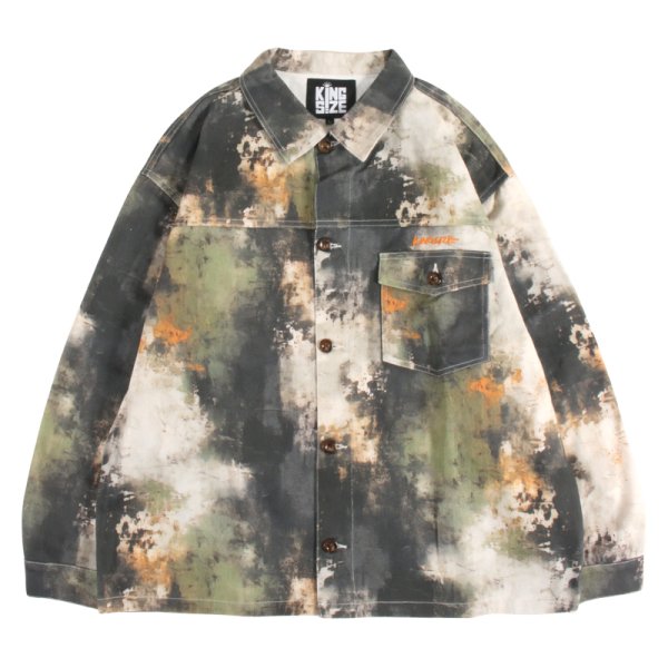 画像1: KINGSIZE（キングサイズ）“PAINTING TWILL JACKET” (1)