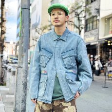 画像16: KINGSIZE（キングサイズ）“RASTA LOGO DENIM JACKET” (16)