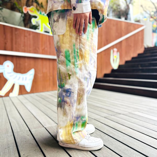 画像15: KINGSIZE（キングサイズ）“PAINTING TWILL EASY PANTS” (15)