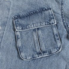 画像4: KINGSIZE（キングサイズ）“RASTA LOGO DENIM JACKET” (4)