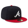 画像3: NEWERA（ニューエラ）“59FIFTY MLBオンフィールド アトランタ・ブレーブス ホーム” (3)