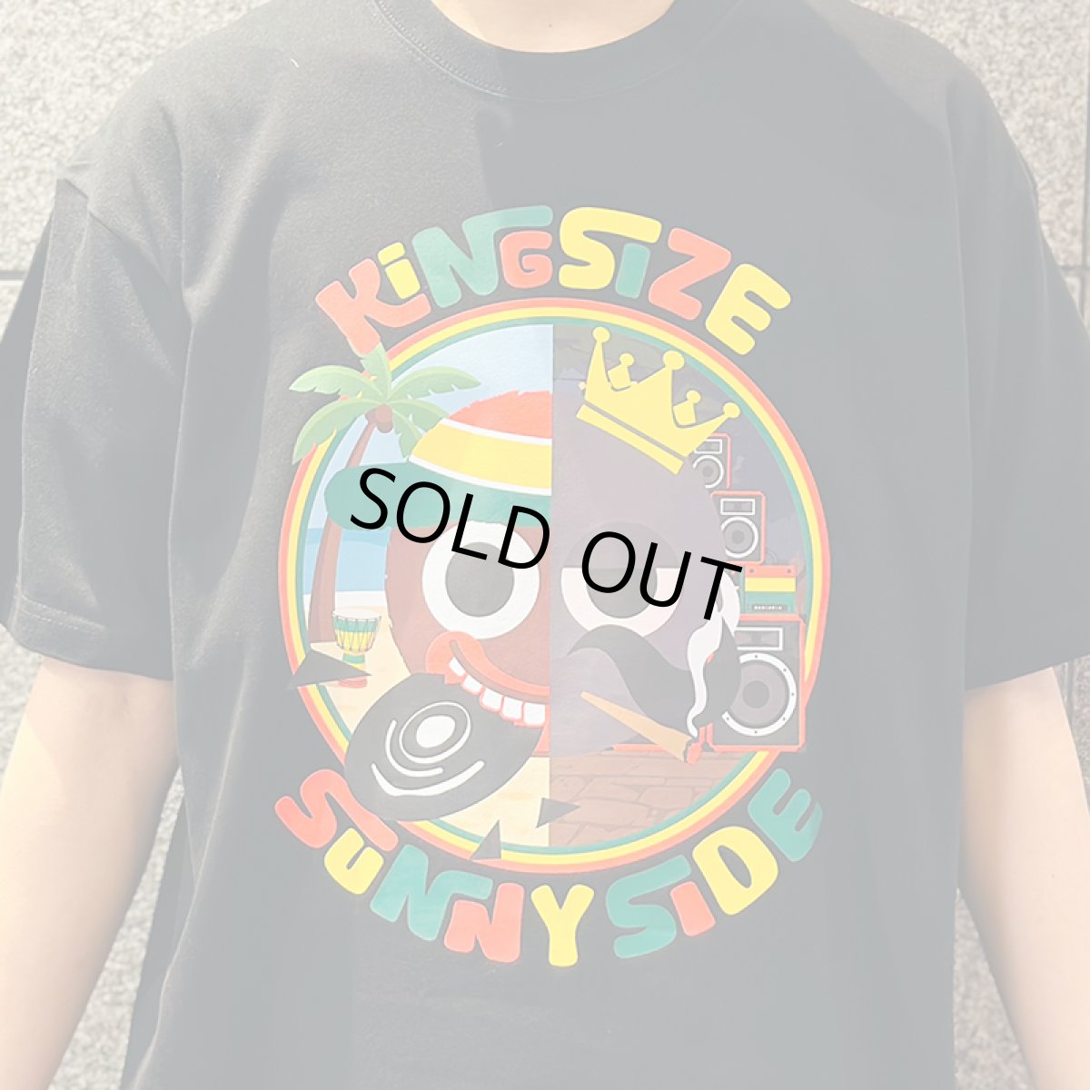 画像9: 【2026.04.03再入荷】KINGSIZE（キングサイズ）x SUNNY SIDE RECORDS “KS / SUNNY SIDE TEE” (9)