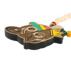 画像7: 【2026.04.03再入荷】KINGSIZE（キングサイズ）x SUNNY SIDE RECORDS “KS / SUNNY SIDE WOOD NECKLACE” (7)