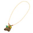 画像2: KINGSIZE（キングサイズ）x SUNNY SIDE RECORDS “KS / SUNNY SIDE WOOD NECKLACE” (2)