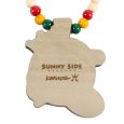 画像6: KINGSIZE（キングサイズ）x SUNNY SIDE RECORDS “KS / SUNNY SIDE WOOD NECKLACE” (6)