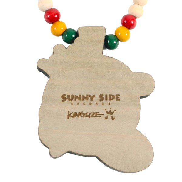 画像6: KINGSIZE（キングサイズ）x SUNNY SIDE RECORDS “KS / SUNNY SIDE WOOD NECKLACE” (6)