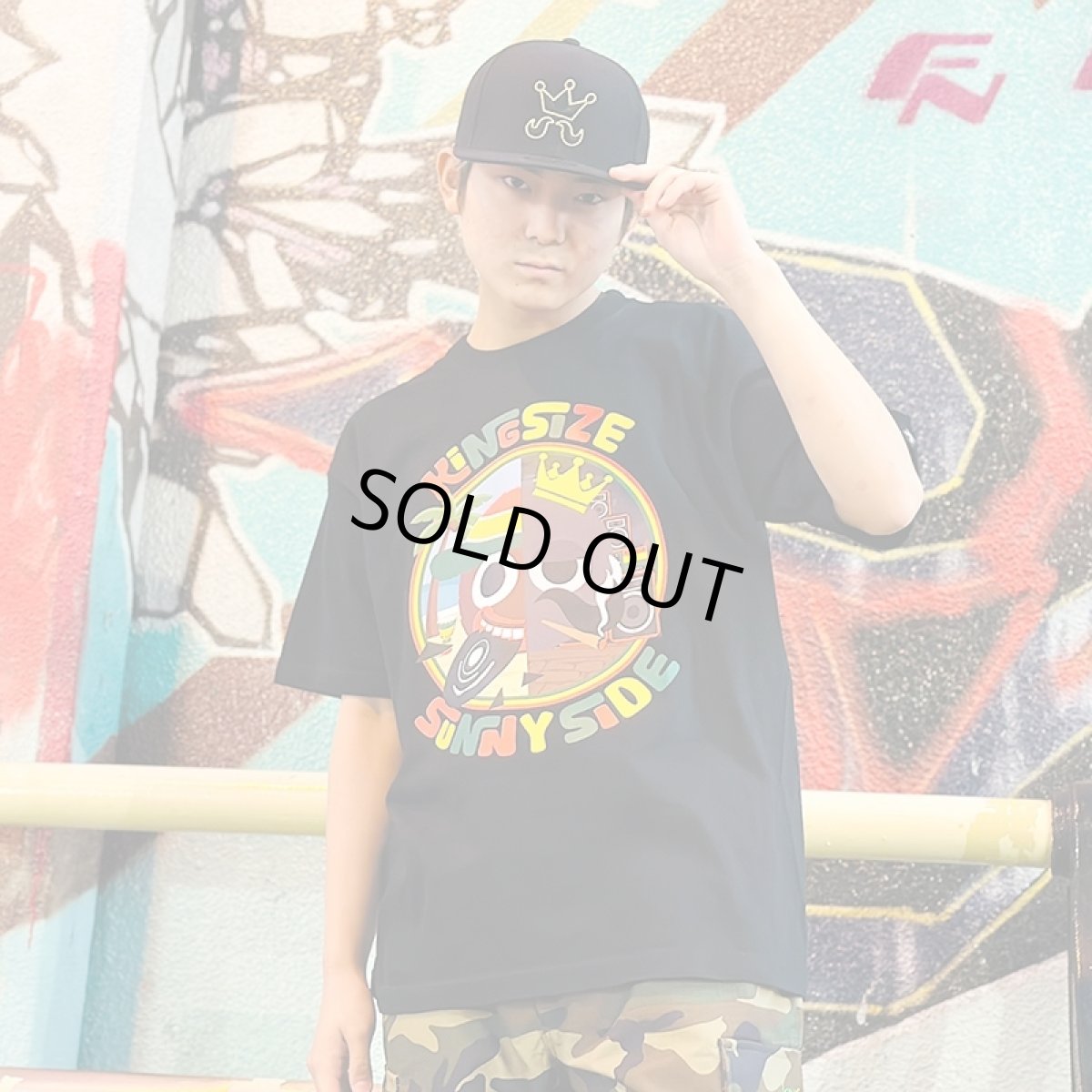 画像7: 【2026.04.03再入荷】KINGSIZE（キングサイズ）x SUNNY SIDE RECORDS “KS / SUNNY SIDE TEE” (7)