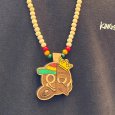 画像11: KINGSIZE（キングサイズ）x SUNNY SIDE RECORDS “KS / SUNNY SIDE WOOD NECKLACE” (11)