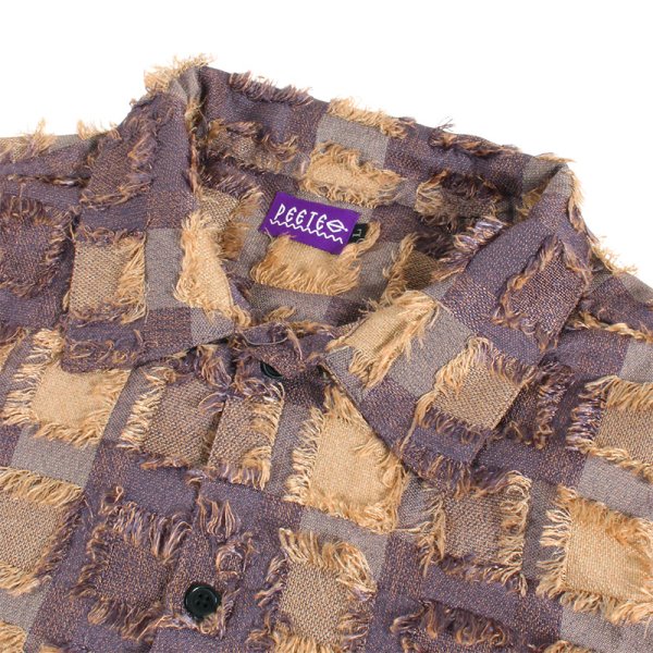 画像3: PeeTee. (ピーティー) “FRINGE CHECK SHIRTS” (3)