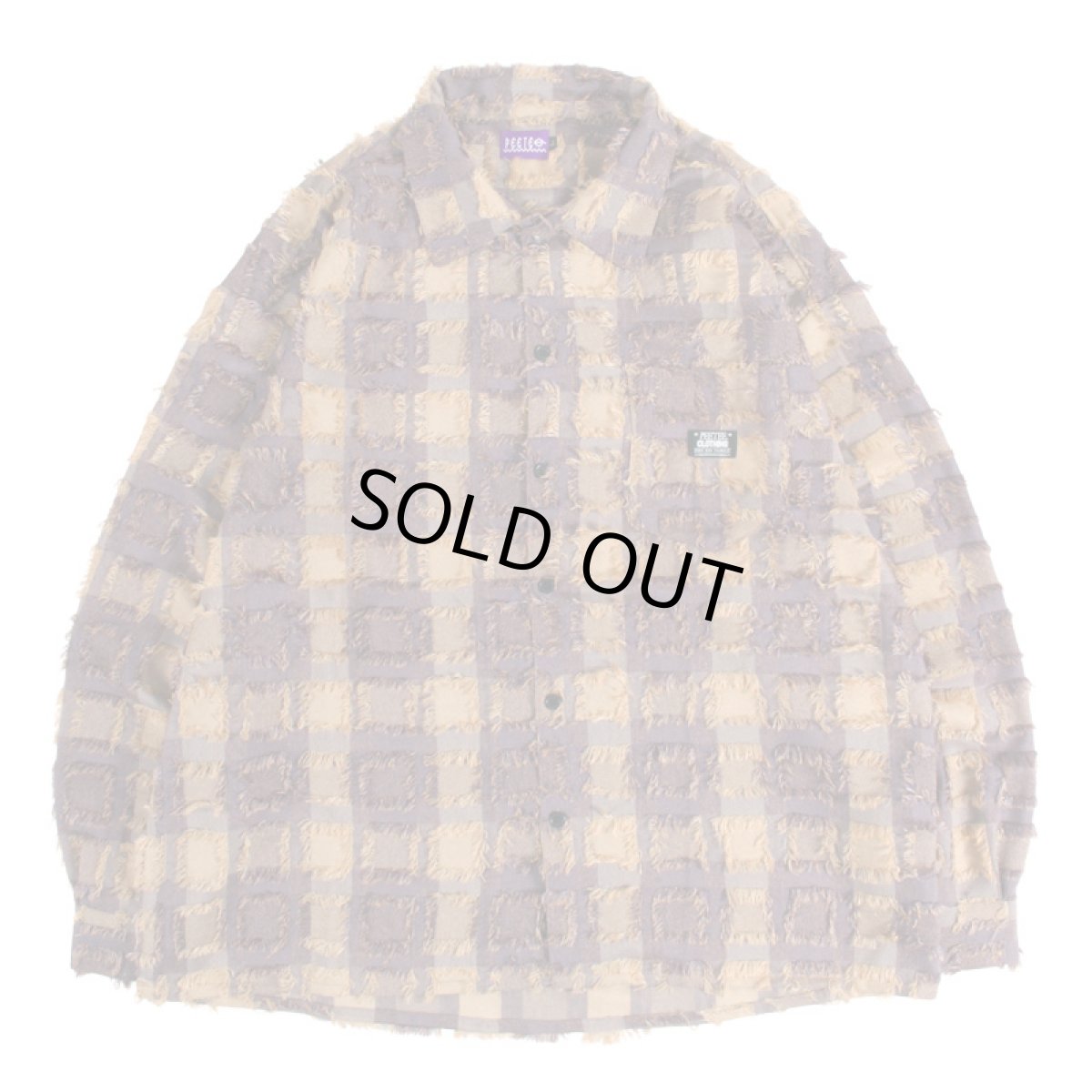 画像1: PeeTee. (ピーティー) “FRINGE CHECK SHIRTS” (1)