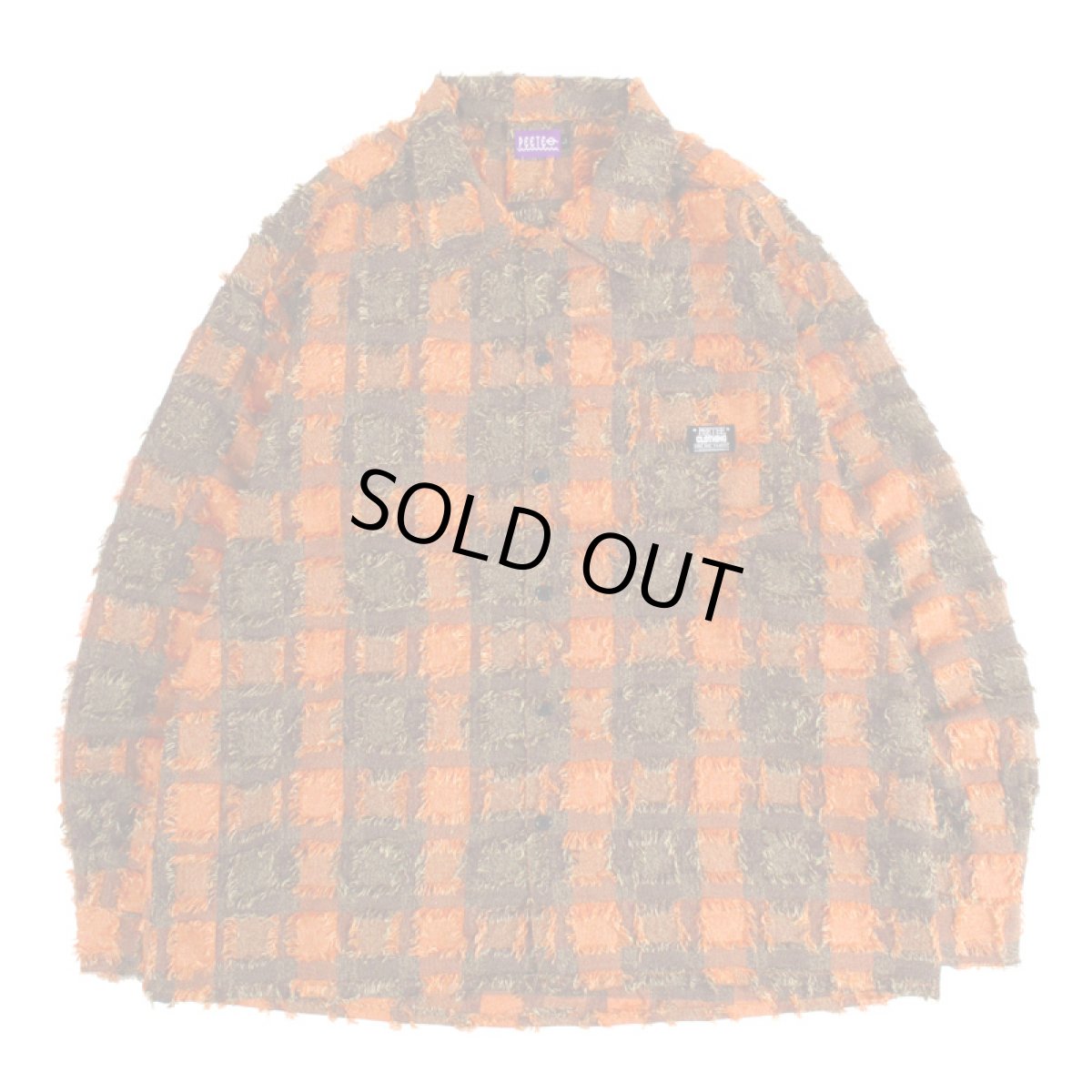 画像1: PeeTee. (ピーティー) “FRINGE CHECK SHIRTS” (1)