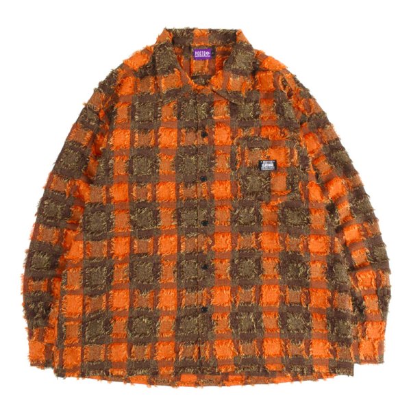 画像1: PeeTee. (ピーティー) “FRINGE CHECK SHIRTS” (1)