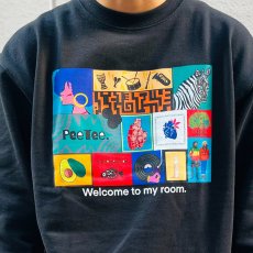 画像11: PeeTee. (ピーティー) “WELCOME TO MY ROOM CREW SWEAT” (11)
