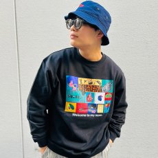 画像10: PeeTee. (ピーティー) “WELCOME TO MY ROOM CREW SWEAT” (10)