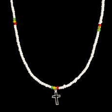 画像2: KINGSIZE（キングサイズ）“CROSS BEADS NECKLACE” (2)