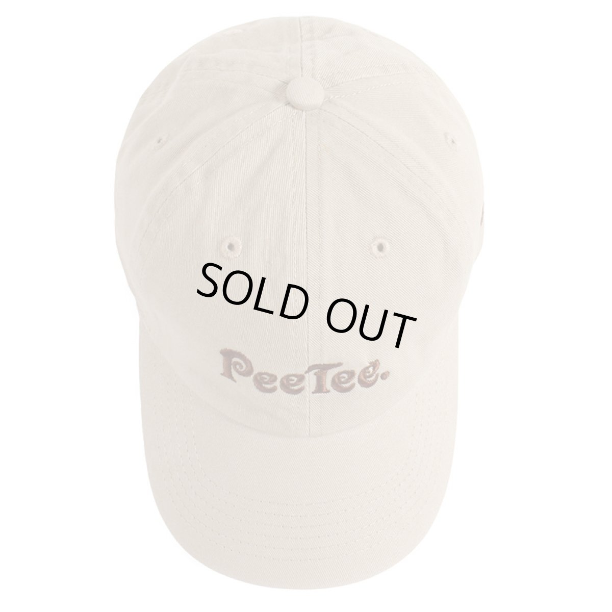 画像6: PeeTee. (ピーティー) “GROO PEE LOGO 6PANEL CAP” (6)