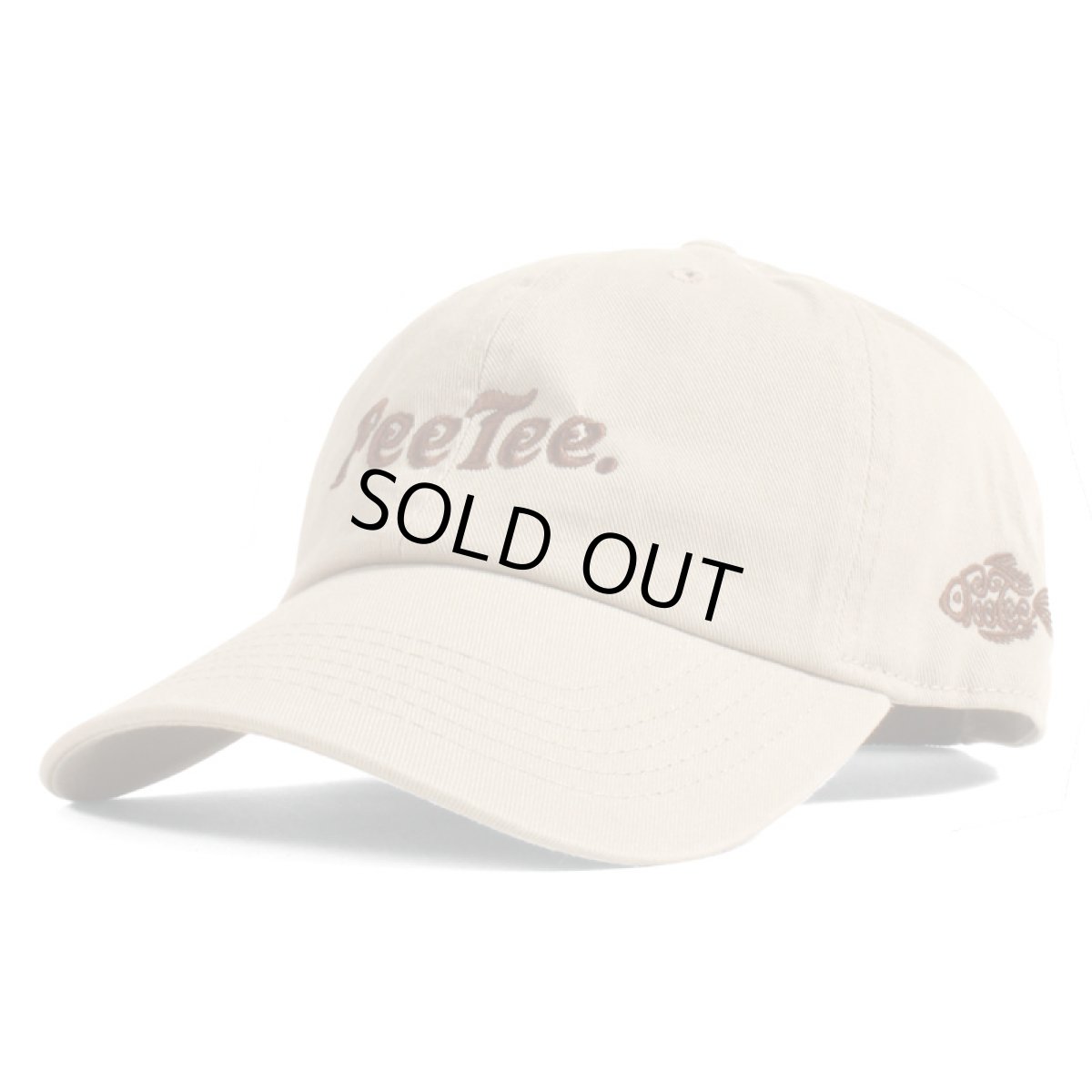 画像1: PeeTee. (ピーティー) “GROO PEE LOGO 6PANEL CAP” (1)