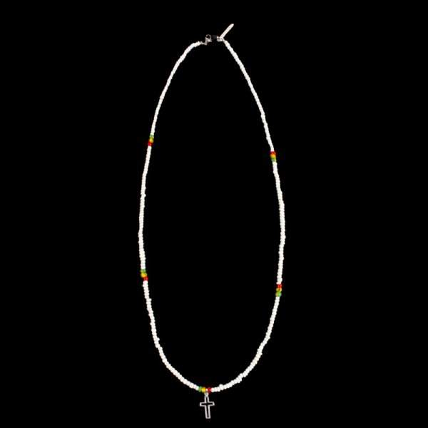 画像1: KINGSIZE（キングサイズ）“CROSS BEADS NECKLACE” (1)