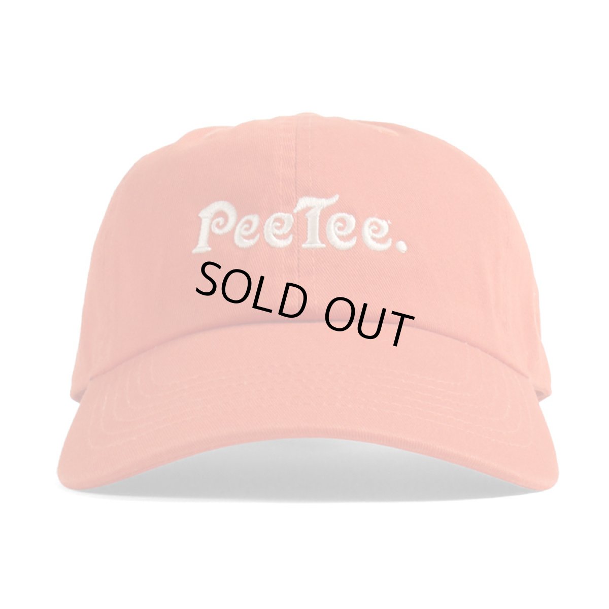 画像2: PeeTee. (ピーティー) “GROO PEE LOGO 6PANEL CAP” (2)