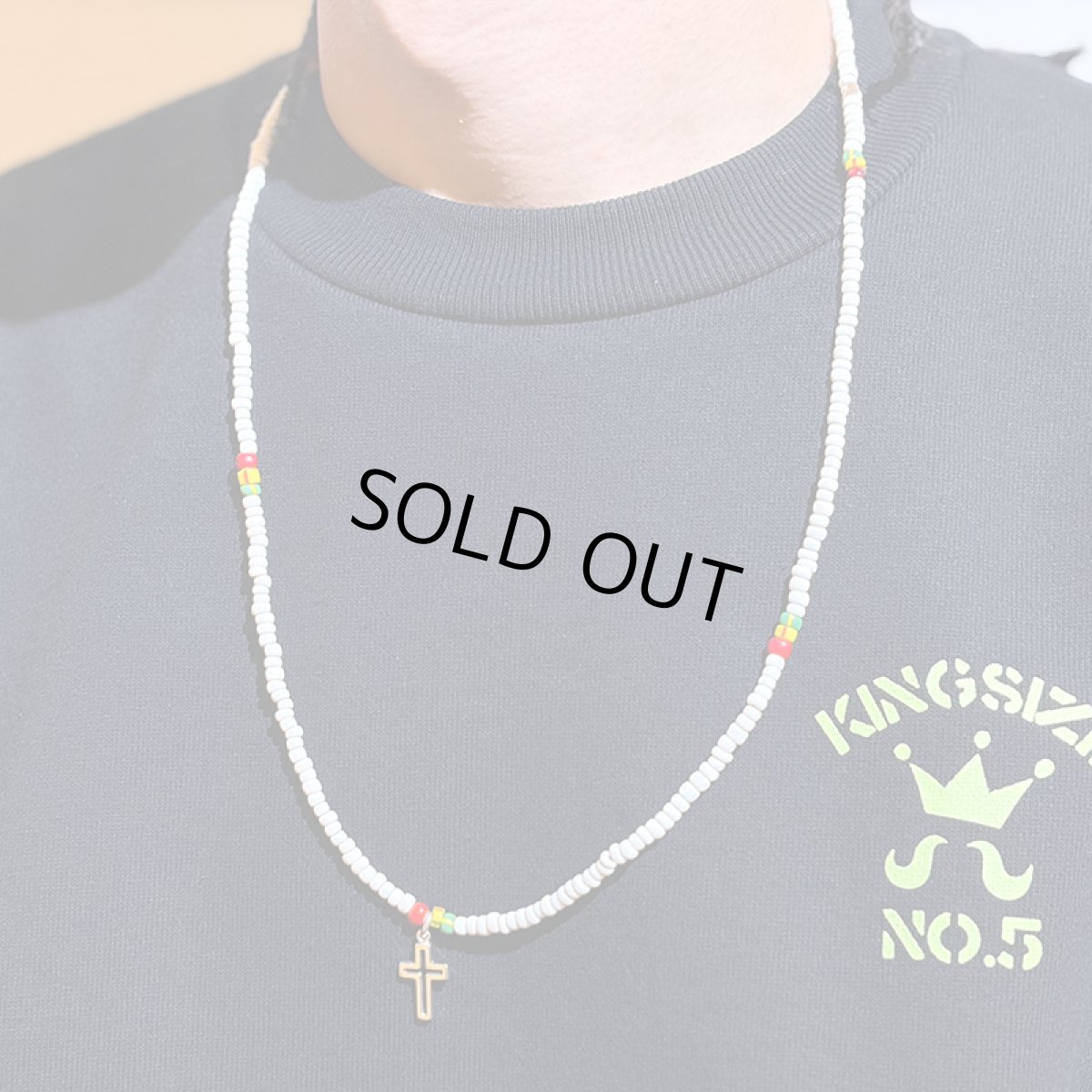 画像11: KINGSIZE（キングサイズ）“CROSS BEADS NECKLACE” (11)
